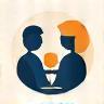 Illustration representing consultation meeting