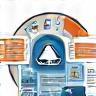 Illustration representing reporting and refinement analysis